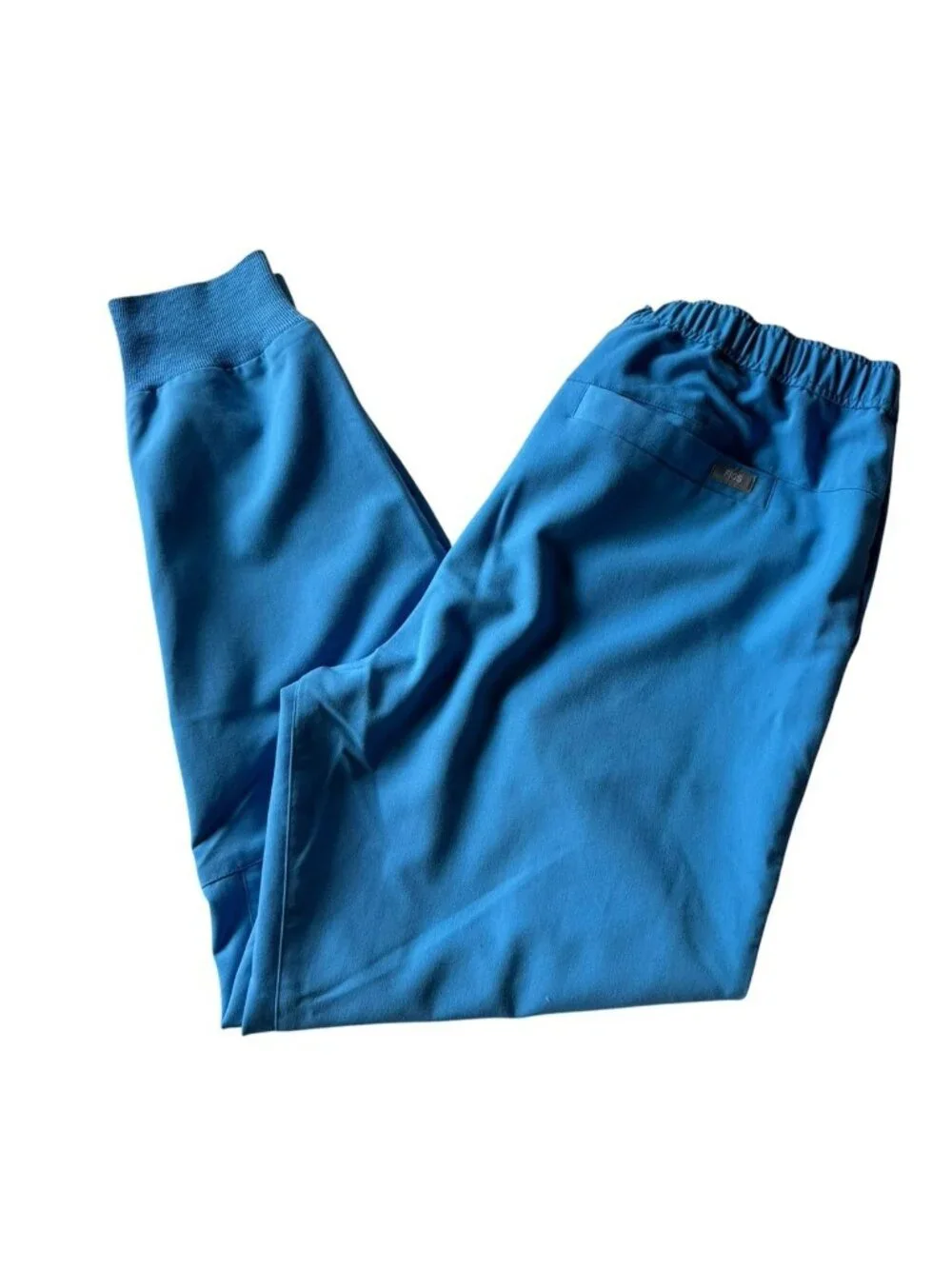 FIGS Men’s Sz Large Short Tansen Jogger Pants in Blue